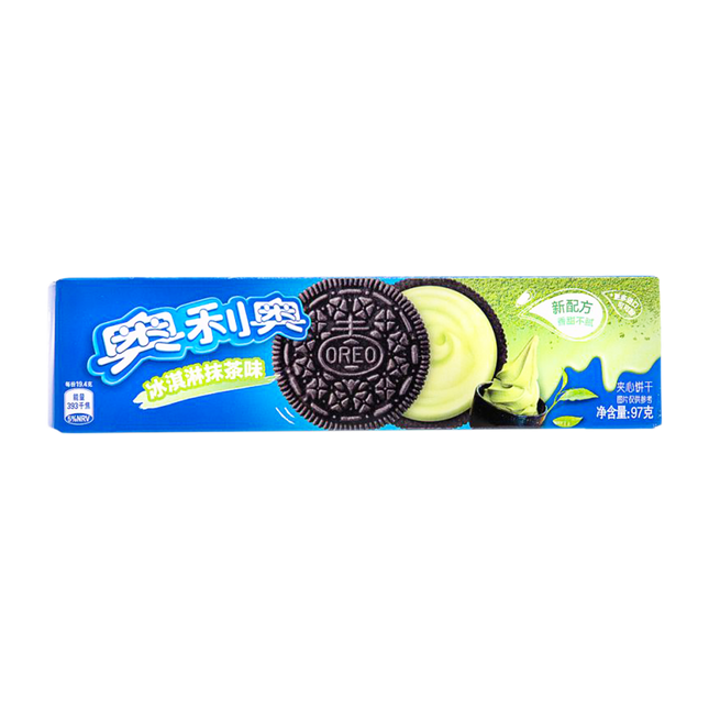 OREO Cookies Green Tea Ice Cream 97g - Longdan Official