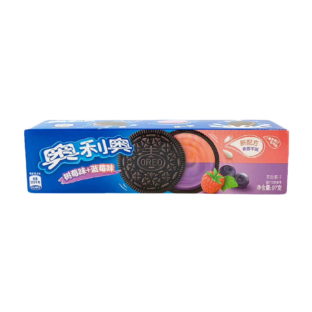 OREO Cookies Raspberry & Blueberry 97g - Longdan Official