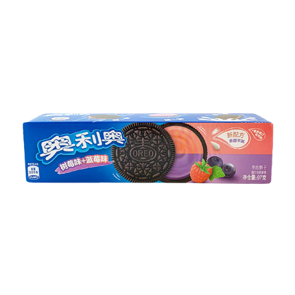 OREO Cookies Raspberry & Blueberry 97g - Longdan Official