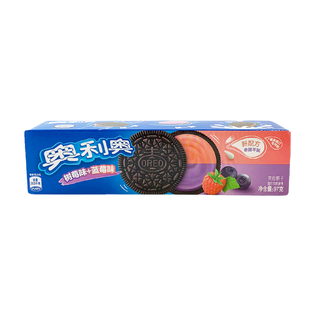 OREO Cookies Raspberry & Blueberry 97g - Longdan Official