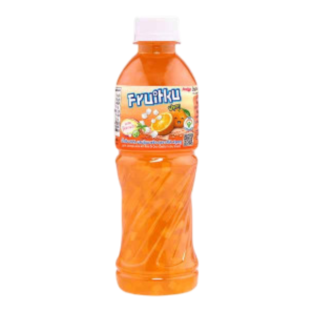 DEEDO Fruitku Orange Juice Flavor With Nata De Coco 280ml (Case 24)