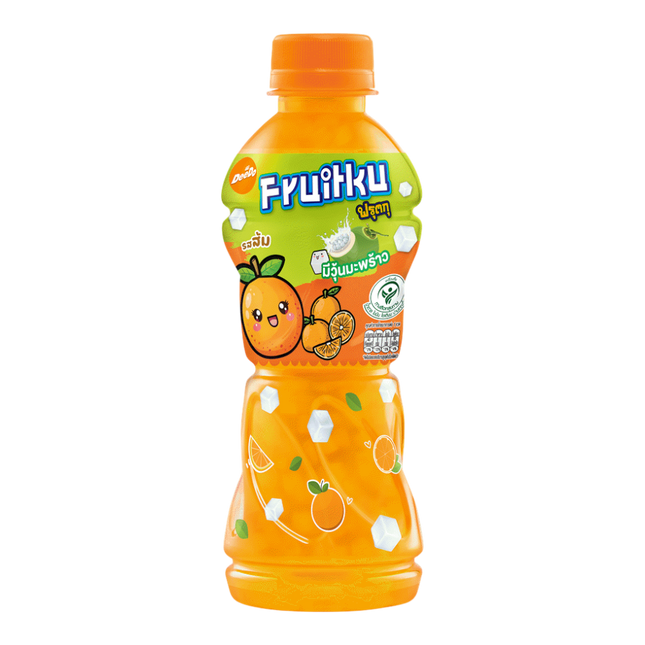 DEEDO Fruitku Orange Juice Flavor With Nata De Coco 280ml (Case 24)
