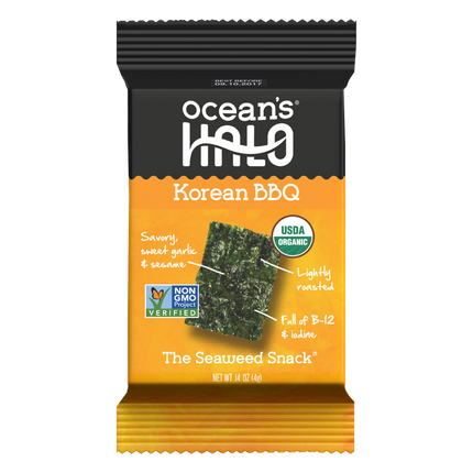 OCEANS HALO Korean BBQ Seaweed 4g - Longdan Official
