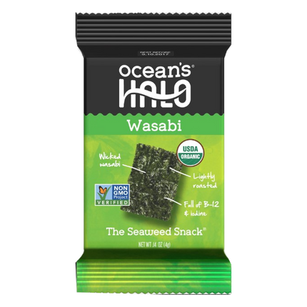 OCEANS HALO Wasabi Seaweed 4g - Longdan Official