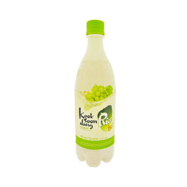 KOOKSOONDANG Rice Makgeolli Green Grape 750ml (Alc 3%) (Case 20)