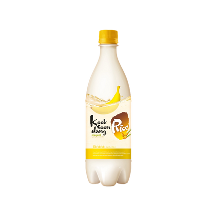 KOOKSOONDANG Rice Makgeolli Banana 750ml (Alc 4%) (Case 20)