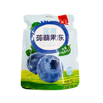 JIGONG Blueberry Konjac Jelly 240g - Longdan Official