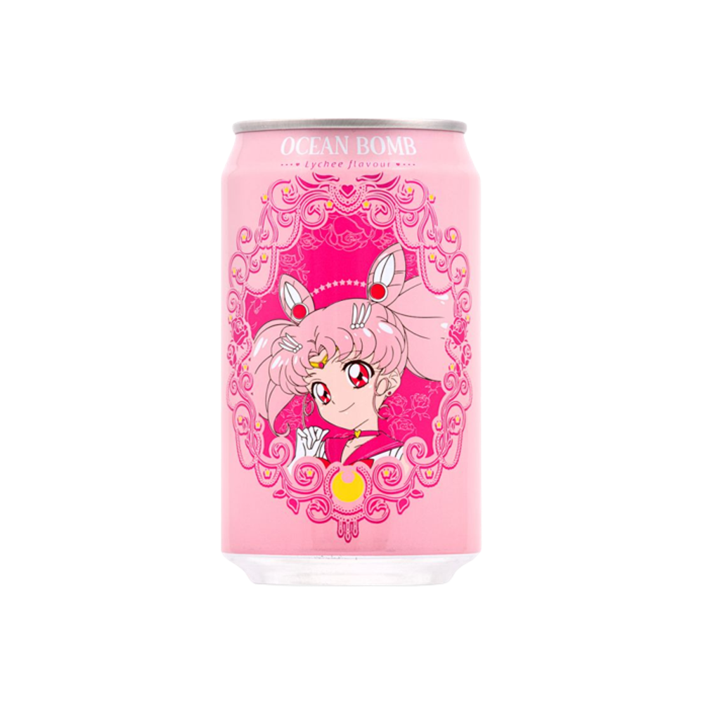 Y.H.B Ocean Bomb & Sailor Moon Lychee 330ml - Longdan Official