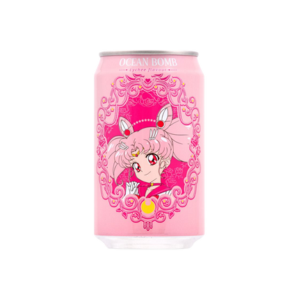 Y.H.B Ocean Bomb & Sailor Moon Lychee 330ml - Longdan Official