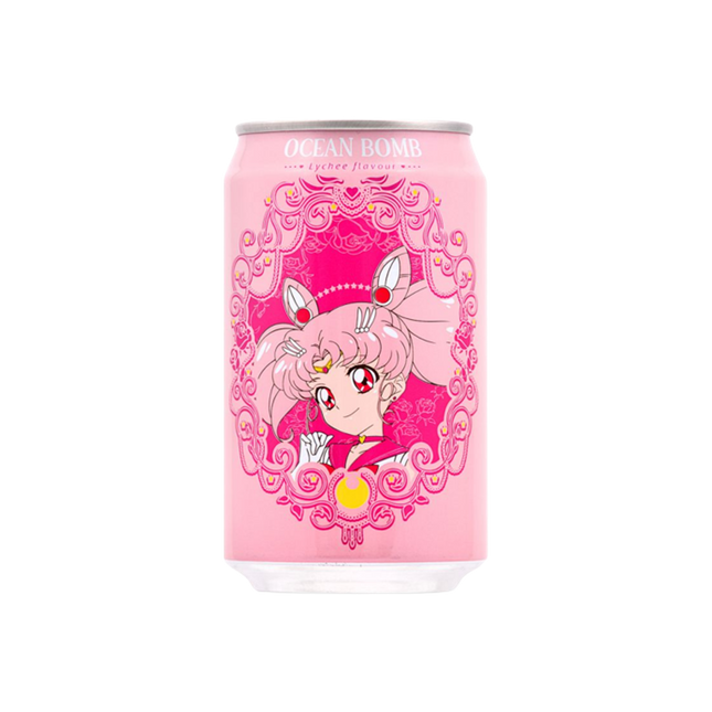 Y.H.B Ocean Bomb & Sailor Moon Lychee 330ml - Longdan Official