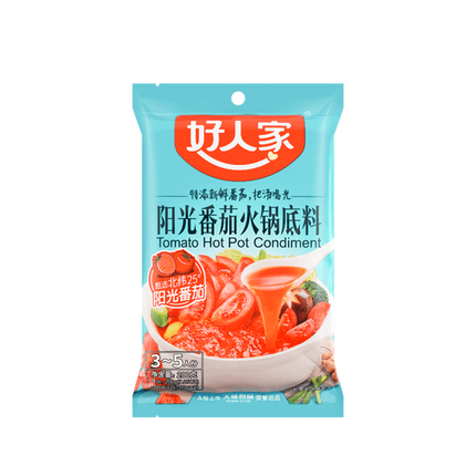 HAO REN JIA Tomato Hotpot Condiment 200g (Case 30)