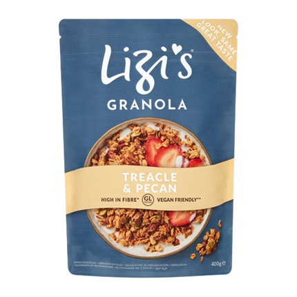 LIZI'S GRANOLA Treacle & Pecan Granola 400g - Longdan Official
