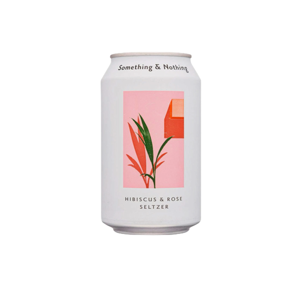 SOMETHING AND NOTHING Hibiscus & Rose Seltzer 330ml - Longdan Official
