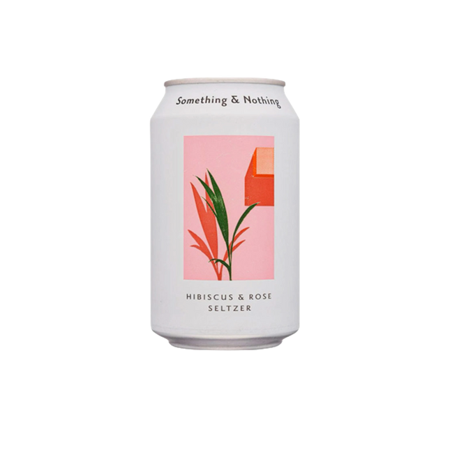 SOMETHING AND NOTHING Hibiscus & Rose Seltzer 330ml - Longdan Official