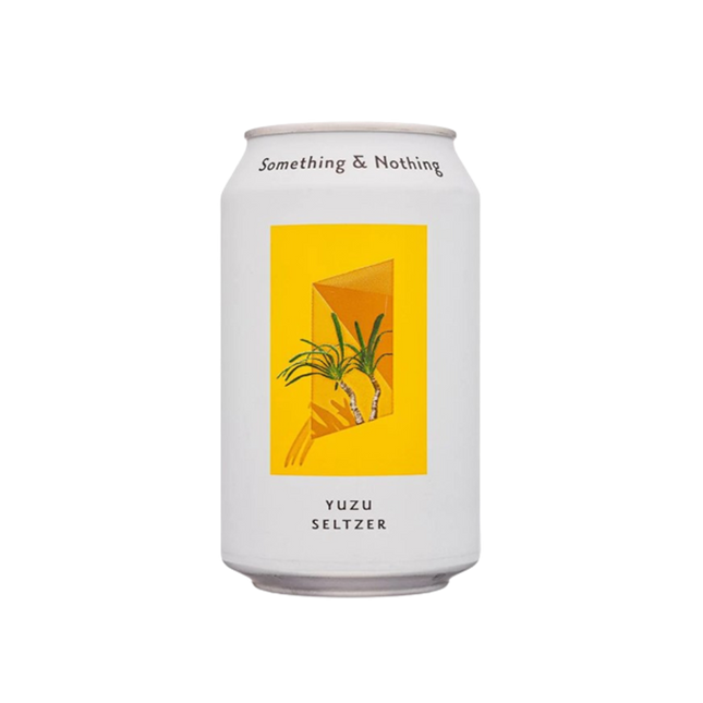 SOMETHING AND NOTHING Yuzu Seltzer 330ml - Longdan Official