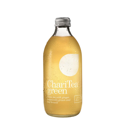 CHARITEA Green - Tea and Ginger 330ml (Case 24)