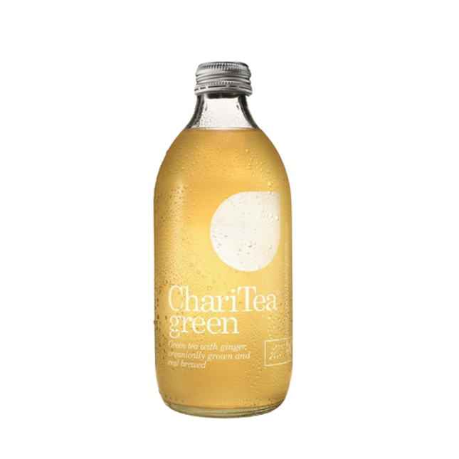 CHARITEA Green - Tea and Ginger 330ml (Case 24)