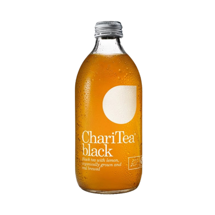 CHARITEA Black - Tea and Lemon 330ml (Case 24)