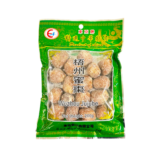 EAST ASIA WuZhou Dried Jujube 200g (Case 50)