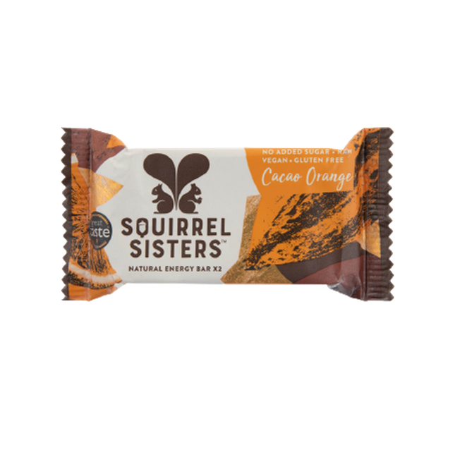 SQUIRREL SISTERS Cacao Orange Snack Bars 40g - Longdan Official