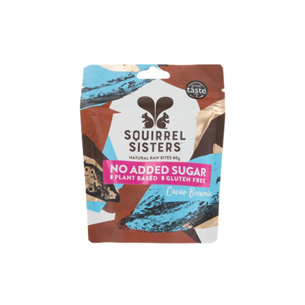 SQUIRREL SISTERS Cacao Brownie Share Bag 80g (Case 10)