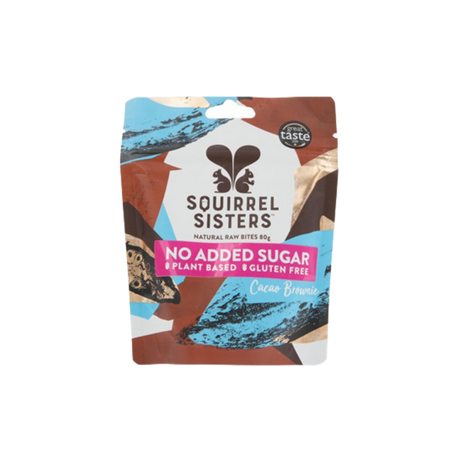 SQUIRREL SISTERS Cacao Brownie Share Bag 80g (Case 10)