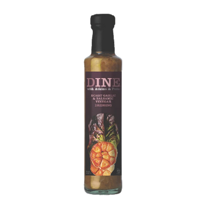 ATKINS & POTTS Garlic & Balsamic Dressing 245g (Case 6)