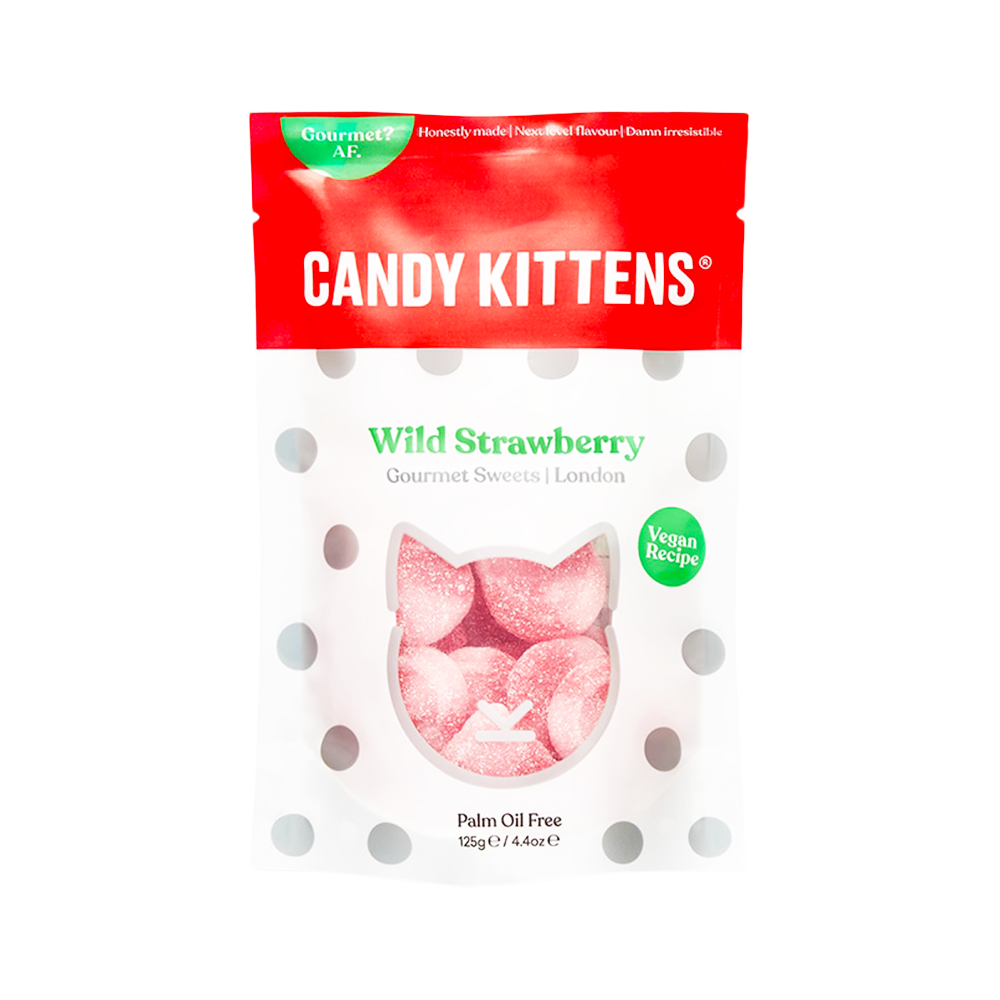 CANDY KITTENS Wild Strawberry 125g - Longdan Official