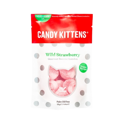 CANDY KITTENS Wild Strawberry 125g - Longdan Official