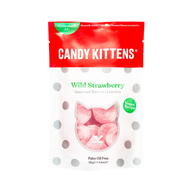 CANDY KITTENS Wild Strawberry 125g - Longdan Official