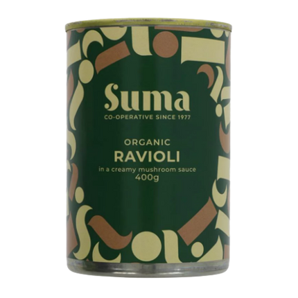 SUMA ORGANIC Ravioli with Mushroom Sauce 400g - Longdan Official