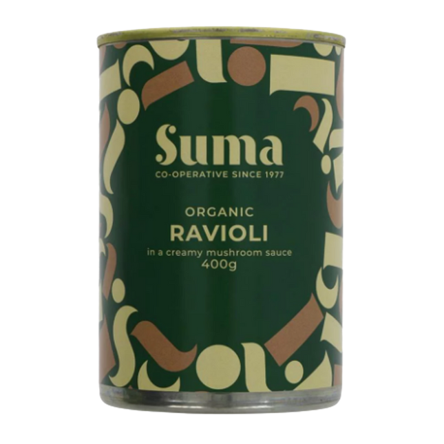 SUMA ORGANIC Ravioli with Mushroom Sauce 400g - Longdan Official