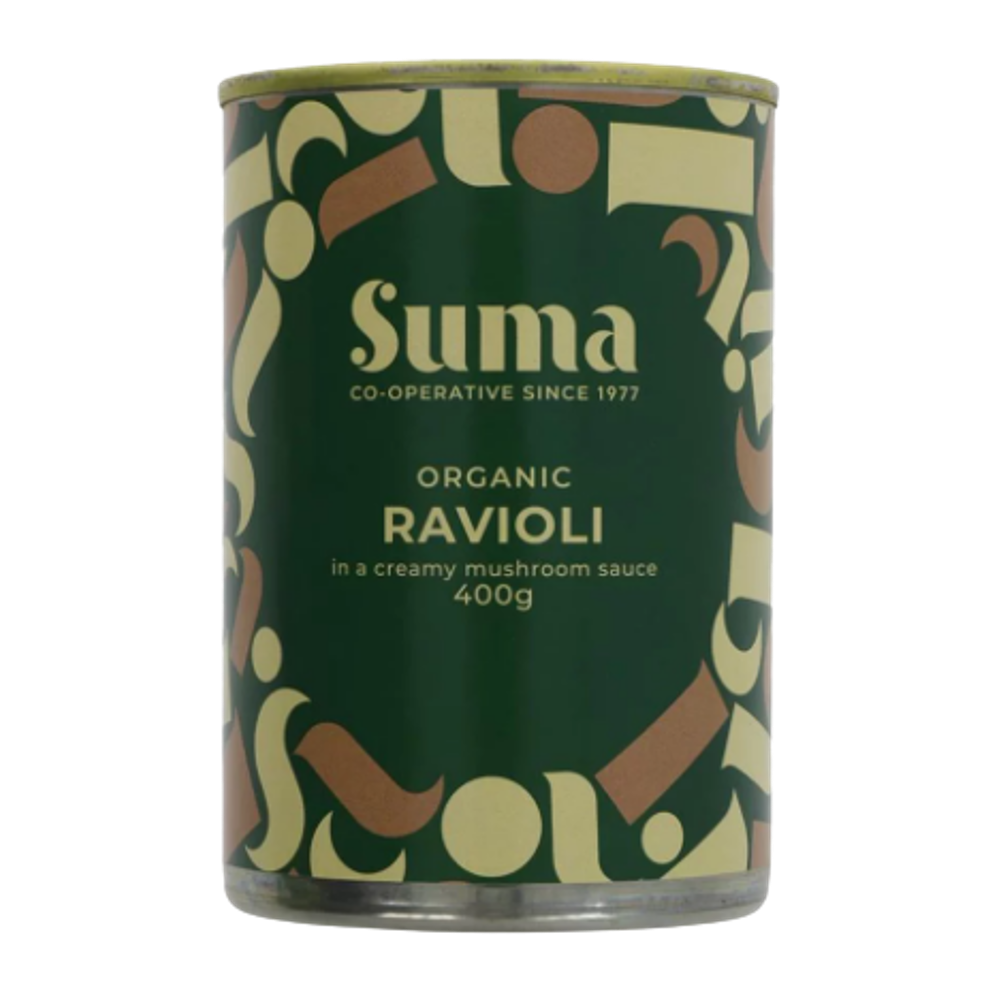 SUMA ORGANIC Ravioli with Mushroom Sauce 400g - Longdan Official