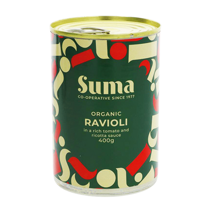 SUMA ORGANIC Ravioli with Tomato & Ricotta 400g - Longdan Official