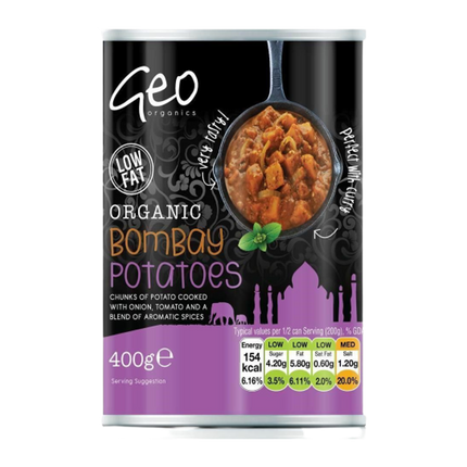 GEO ORGANICS Organic Bombay Potatoes 400g - Longdan Official