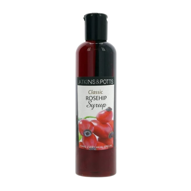 ATKINS & POTTS Rosehip Syrup 200g (Case 6)