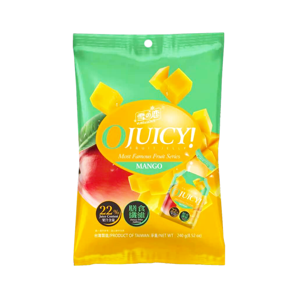 YUKI & LOVE - OJUICY! - Mango Jelly 240g - Longdan Official