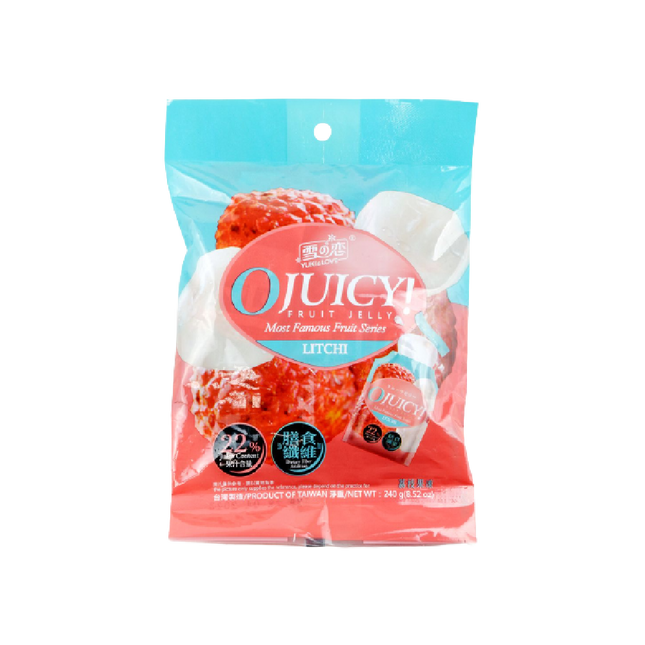 YUKI & LOVE - OJUICY! - Litchi Jelly 240g - Longdan Official