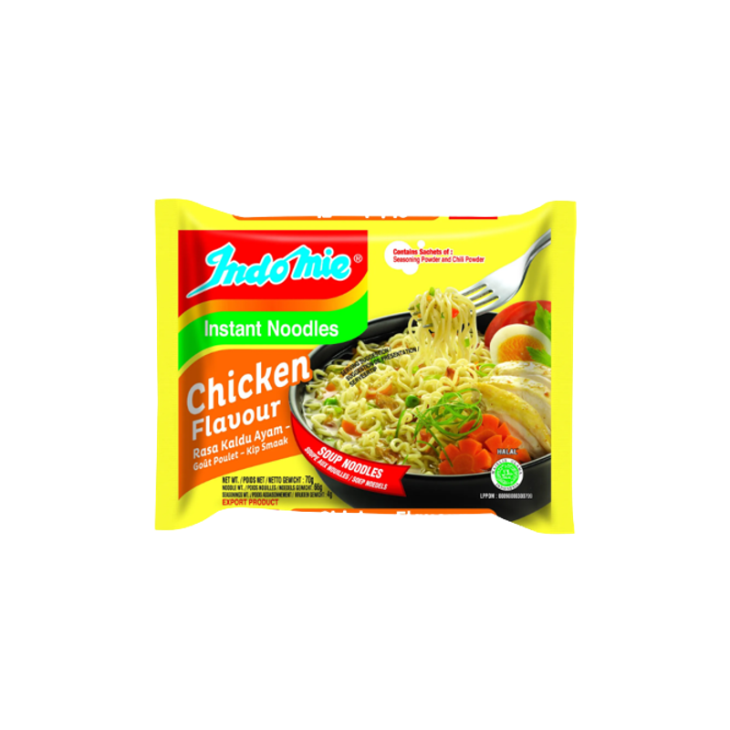 INDOMIE Chicken Flavour SB 70g (Case 40)