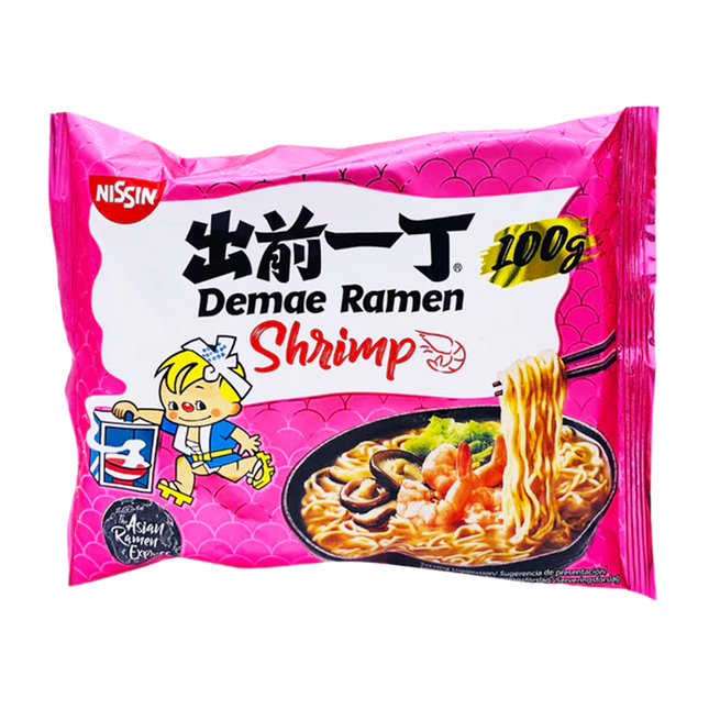 NISSIN EU Demae Ramen Shrimp 100g (Case 30)