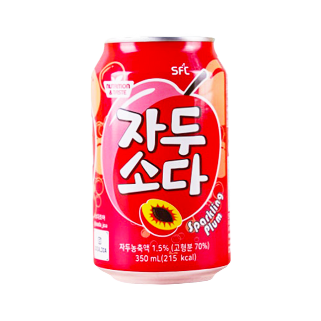 SFC Plum Flavored Soda Drink 350ml (Case 24)