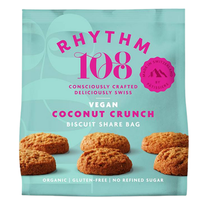 RHYTHM 108 Biscuit Coconut Cookie 135g (Case 8)