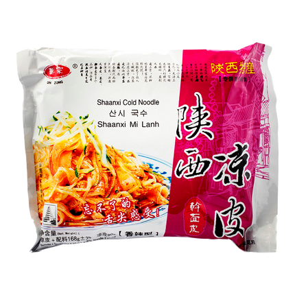 QIN ZONG Shaanxi Cold Noodles - Spicy 168g - Longdan Official