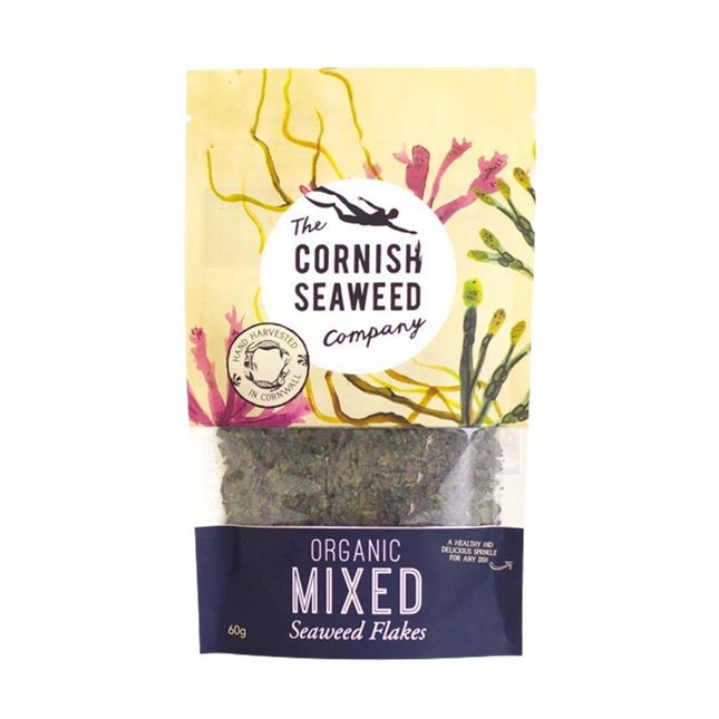 CORNISH SEAWEED Organic Mixed Seaweed Flakes 60g - Longdan Official