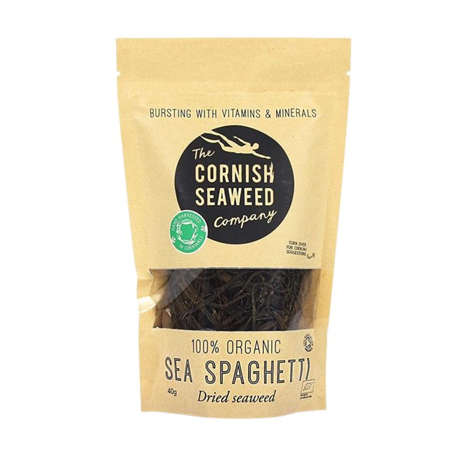 CORNISH SEAWEED Organic Sea Spaghetti 40g (Case 5)