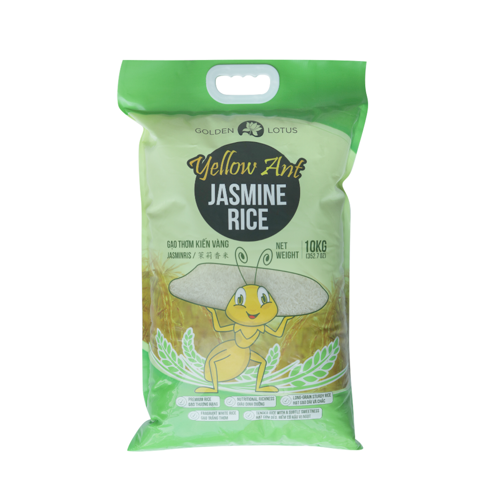 Yellow Ant Jasmine Rice ST25 10kg (Case 1)