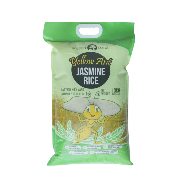 Yellow Ant Jasmine Rice ST25 10kg (Case 1)