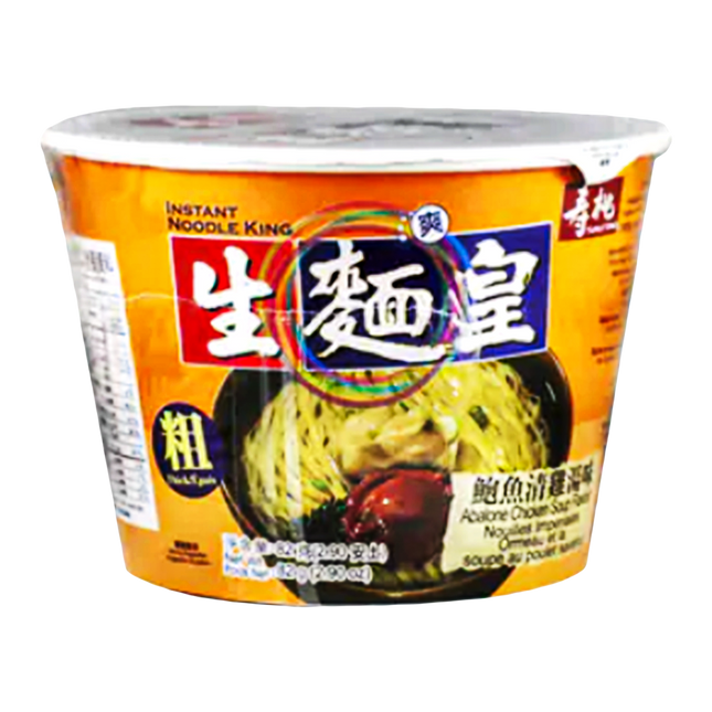 SAU TAO Noodle King Thick (Bowl) - Abalone & Chicken 82g - Longdan Official