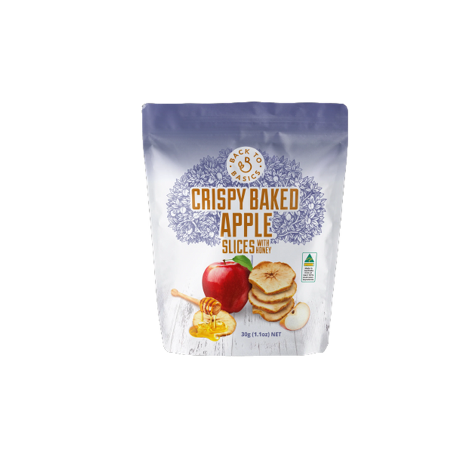 BACK TO BASICS Crispy Apple Slices with Honey 30g - Longdan Official
