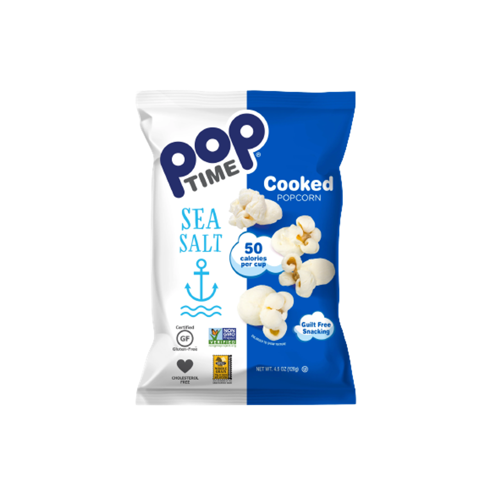 POPTIME Large Sea Salt 128g - Longdan Official